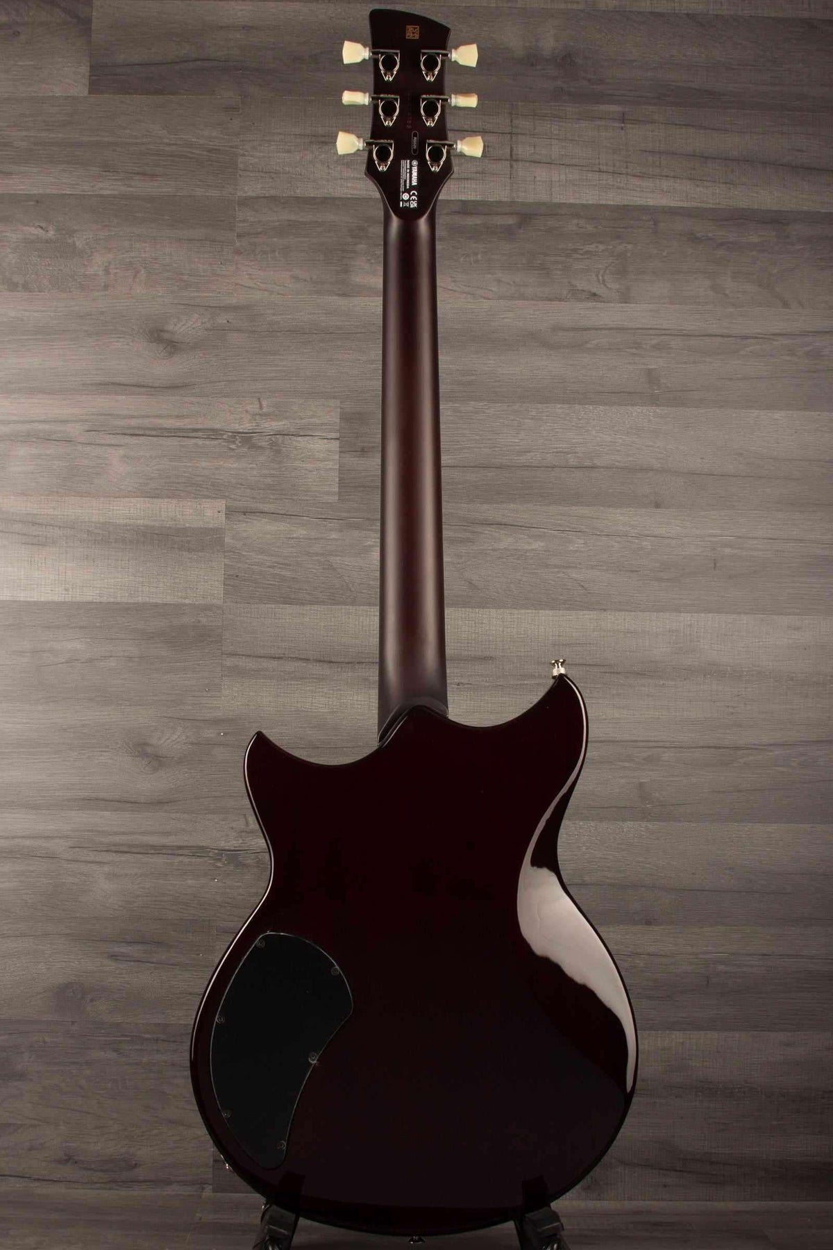 Yamaha RSS20 Revstar - Mist Green back view showcasing the elegant body shape and sleek design.