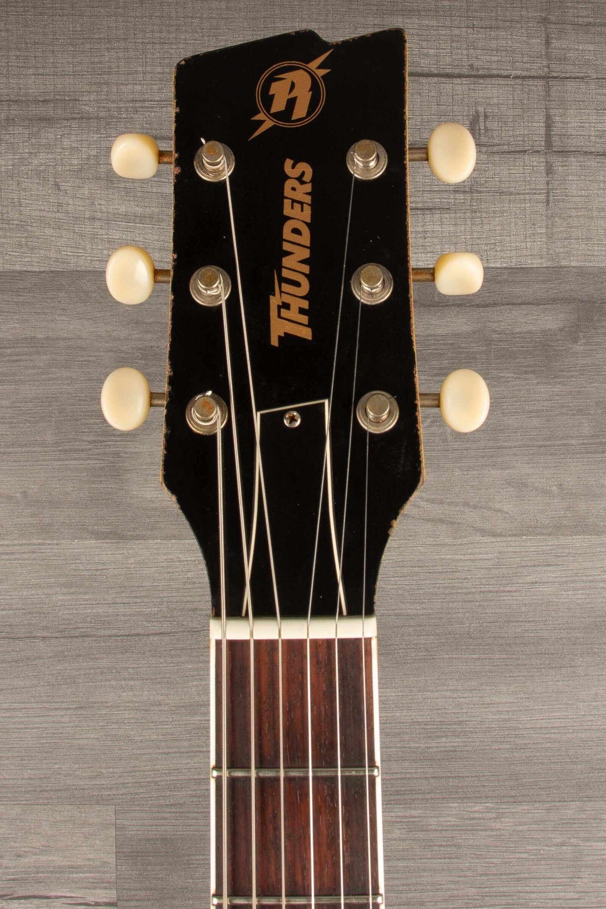 Rock 'n Roll Relics Thunders II Electric Guitar - TV yellow
