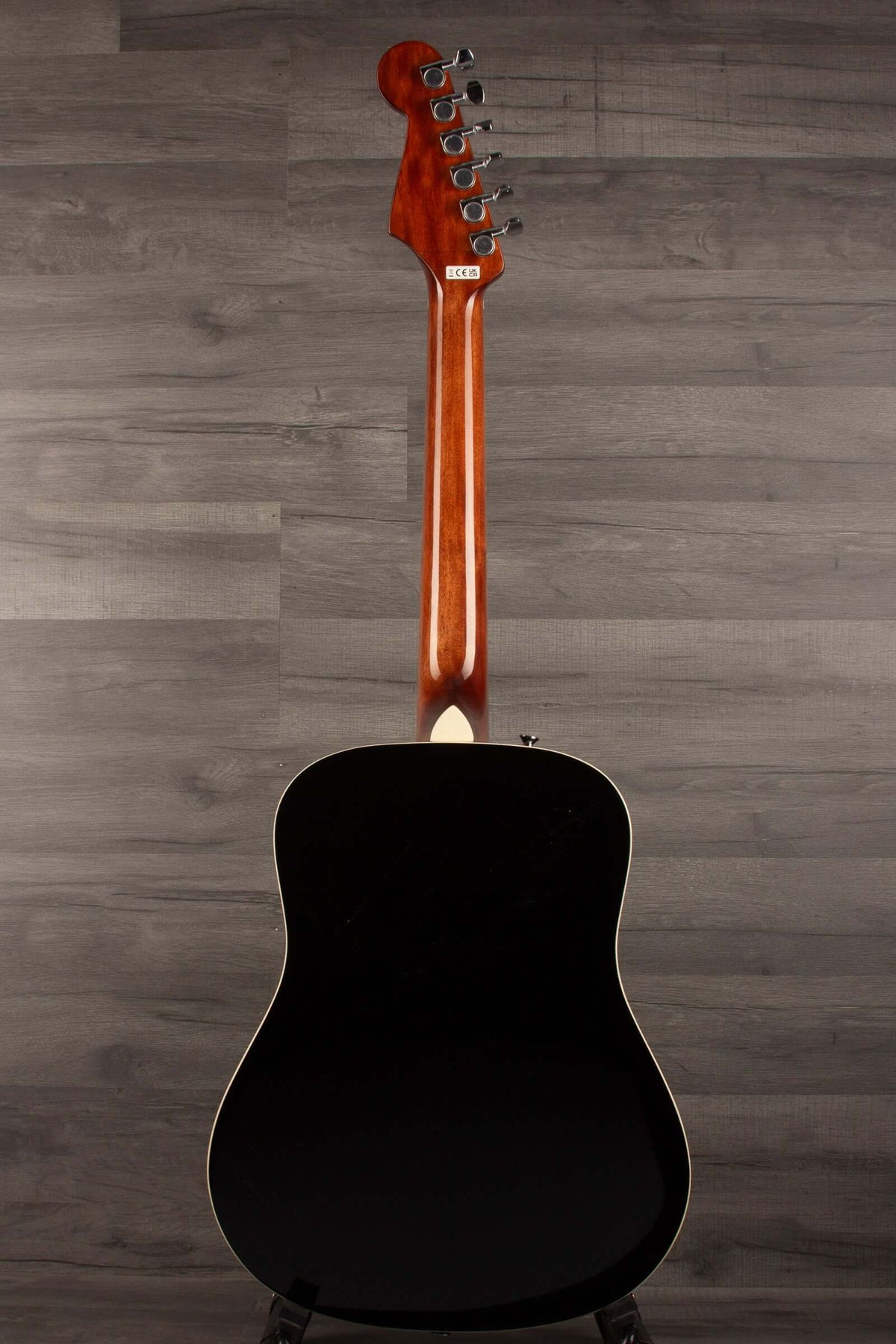 Fender California Standard Redondo™ Mini with Bag, Spruce Top, Black - MusicStreet