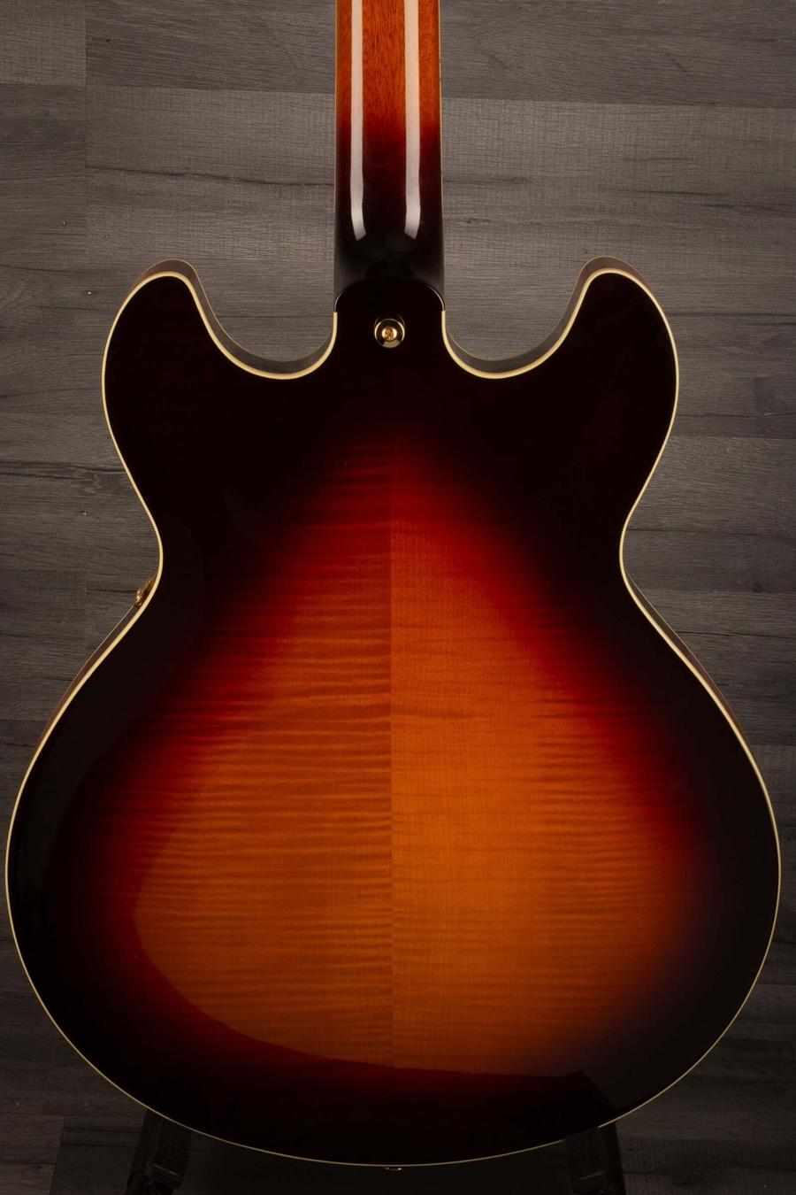Yamaha SA2200 Semi Hollow Electric Guitar - Brown Sunburst s# - MusicStreet