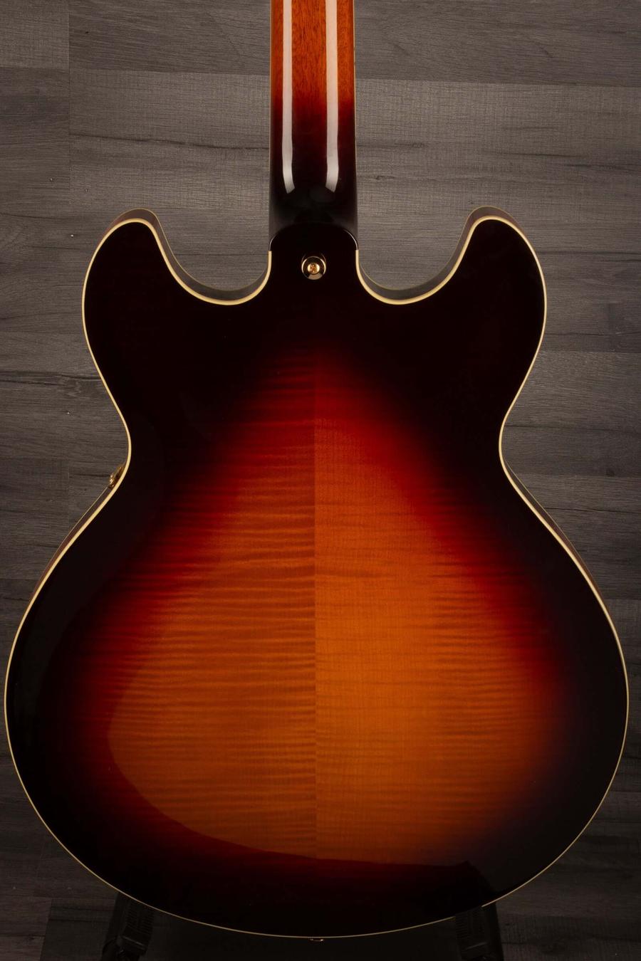 Yamaha SA2200 Semi Hollow Electric Guitar - Brown Sunburst s#