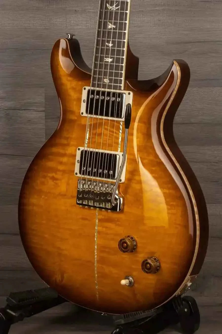 PRS Santana Retro Electric Guitar - Amber Smokeburst s#0360478