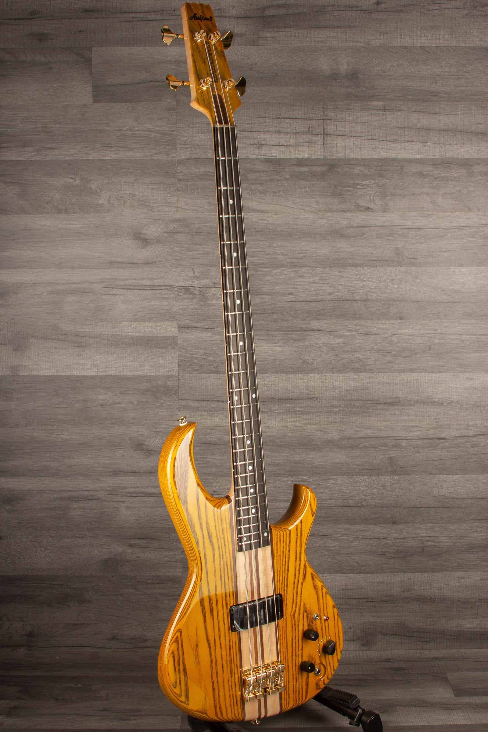 Aria SB-1000 (Japanese) Oak Finish - Bass Guitar