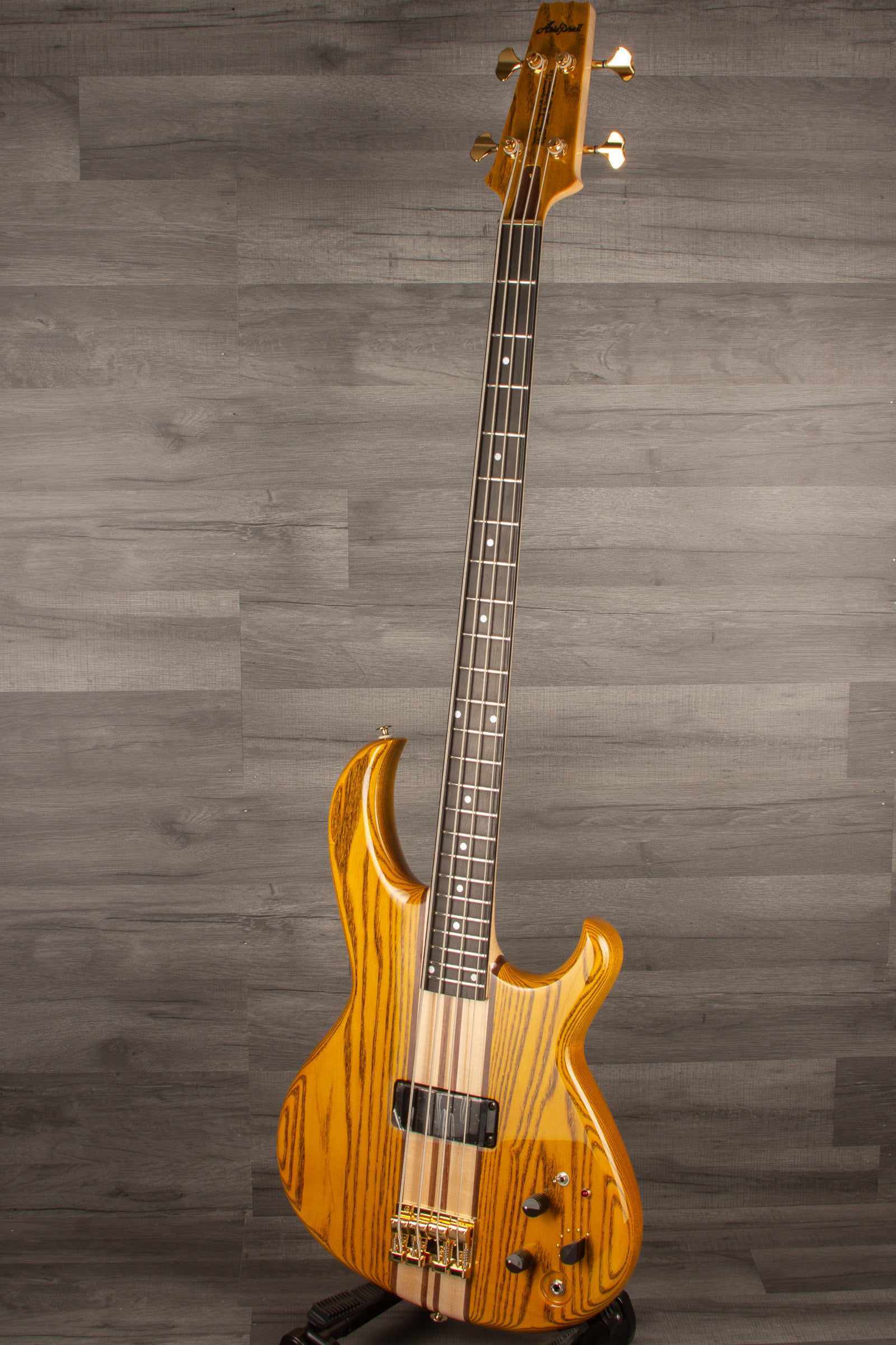 Aria SB-1000 (Japanese) Oak Finish - Bass Guitar