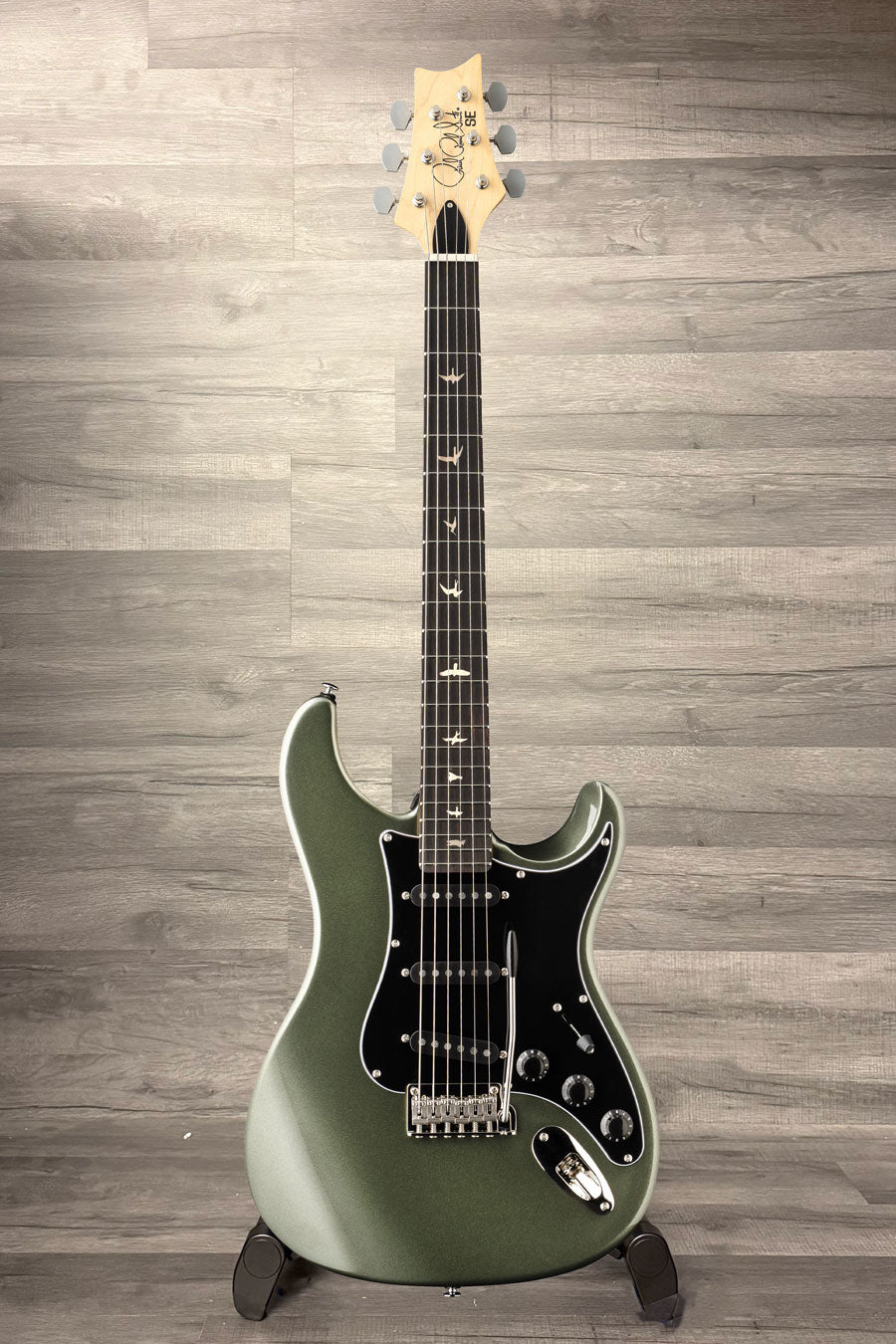 PRS SE Silver Sky Defender ltd edition - Woolstone Green