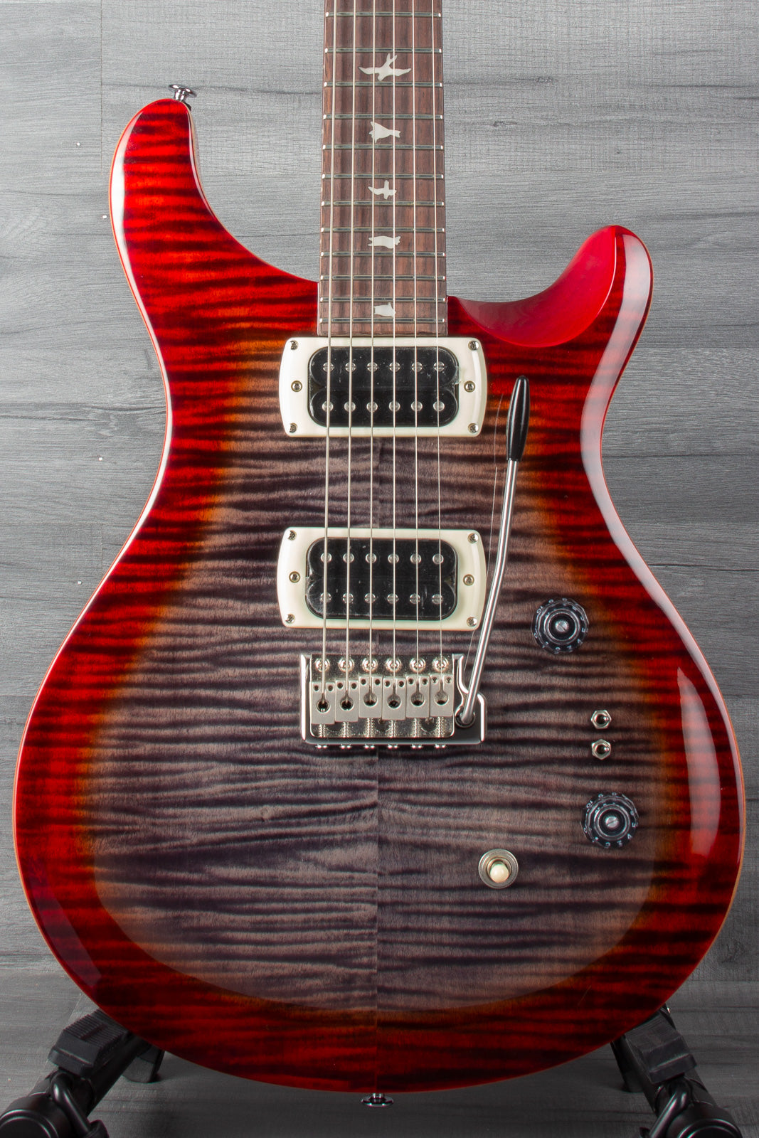 PRS SE Custom 24/08 - Charcoal cherry burst