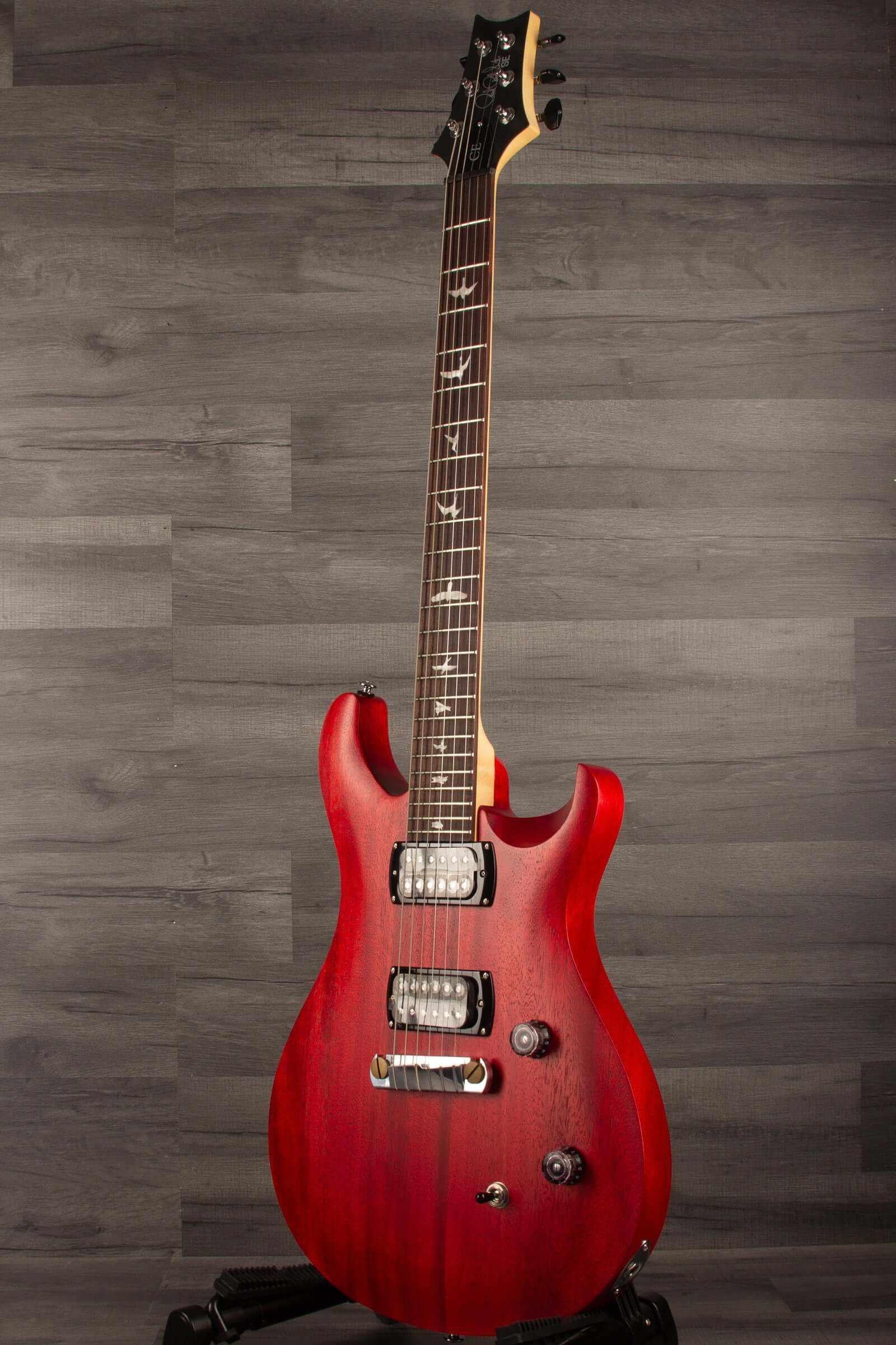 PRS SE CE24 Standard satin Stoptail - Vintage Cherry