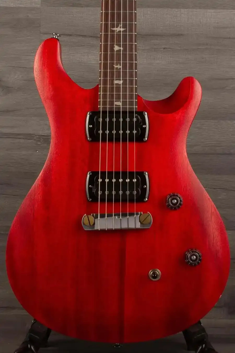 PRS SE CE24 Standard satin Stoptail - Vintage Cherry - MusicStreet