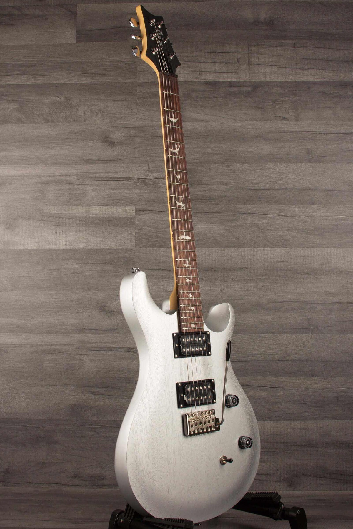 PRS SE CE24 Standard Trem (2024)- Metallic Silver - MusicStreet