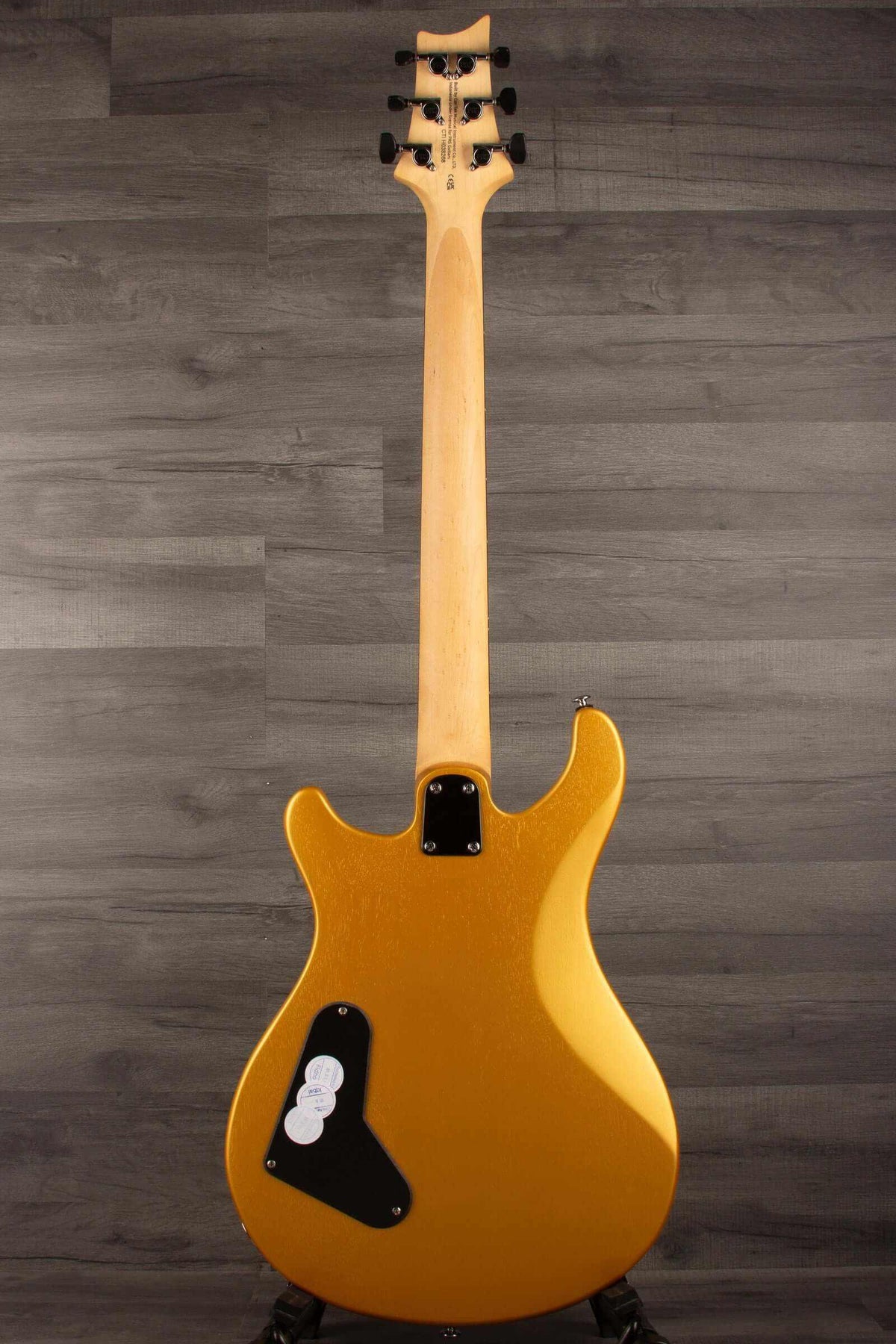 PRS SE CE24 Standard satin Stoptail - Metallic Gold - MusicStreet