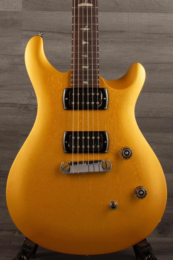 PRS SE CE24 Standard satin Stoptail - Metallic Gold - MusicStreet