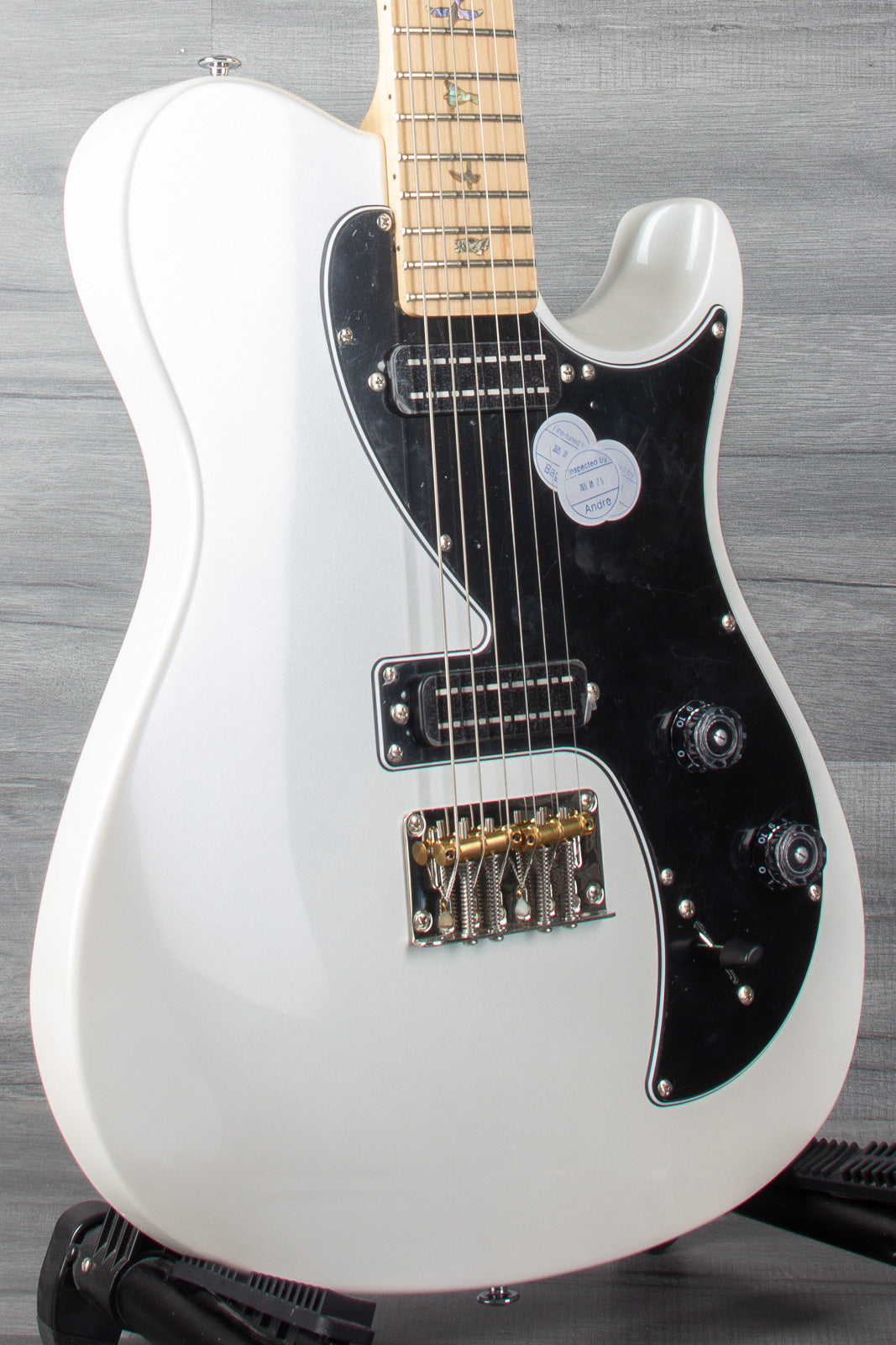 PRS SE NF53 Electric Guitar, Narrowfield Pickups, White Pearl