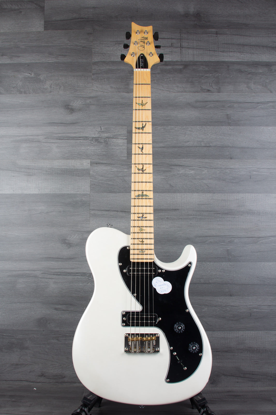 PRS SE NF53 Electric Guitar, Narrowfield Pickups, White Pearl