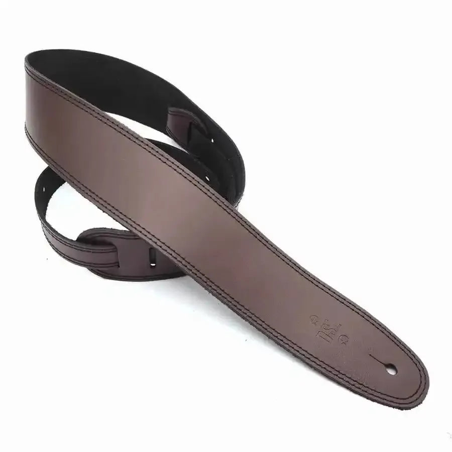 DSL SGE25-17-1 2.5″ Single Ply Saddle Brown/Black Stitch
