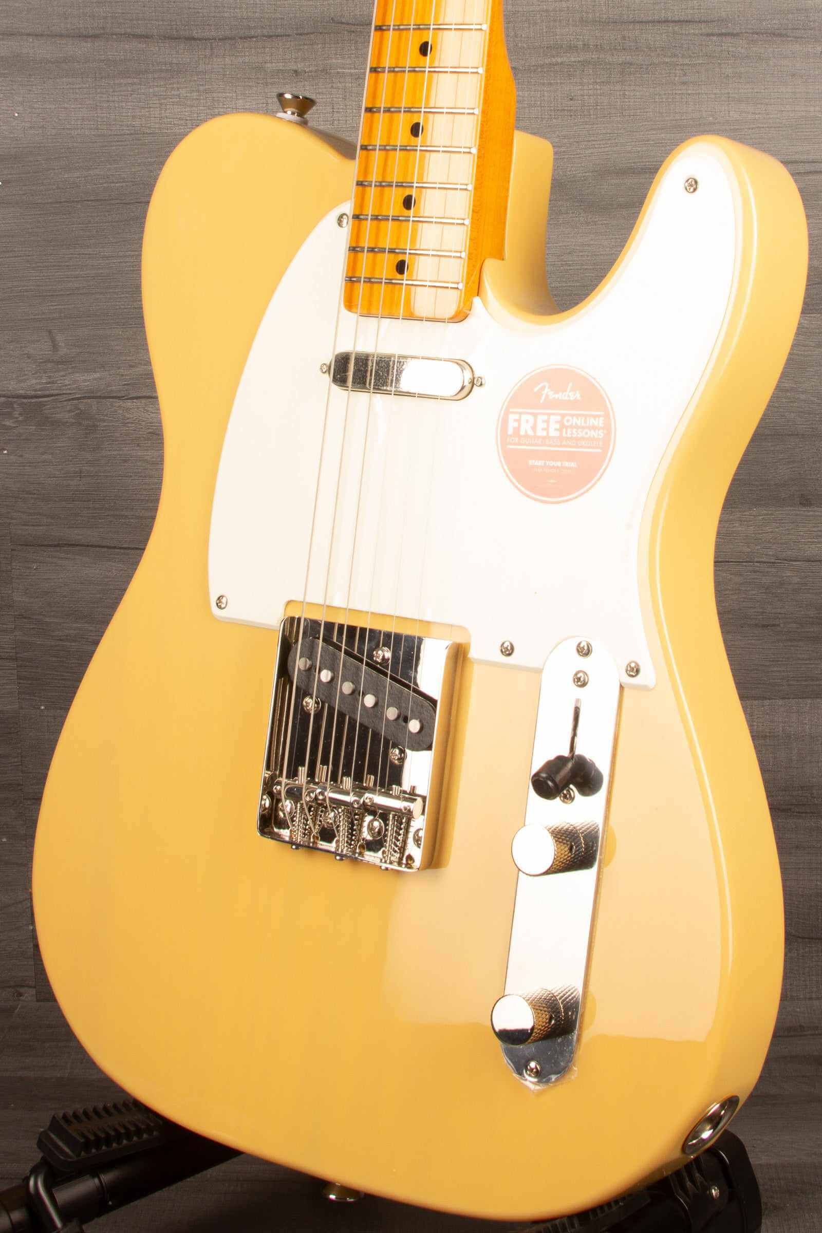 Squier FSR Classic Vibe '50s Telecaster®, Maple Fingerboard, Parchment Pickguard, Vintage Blonde