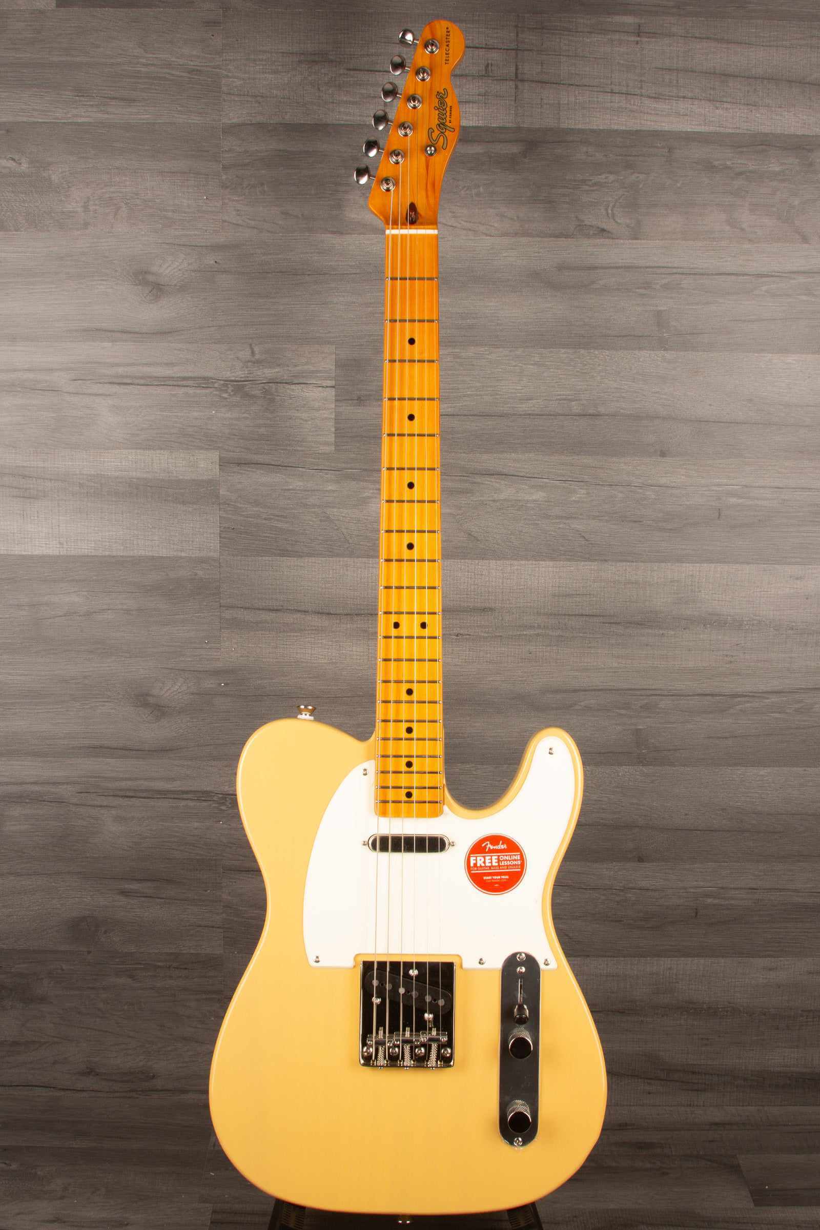 Squier FSR Classic Vibe '50s Telecaster®, Maple Fingerboard, Parchment Pickguard, Vintage Blonde