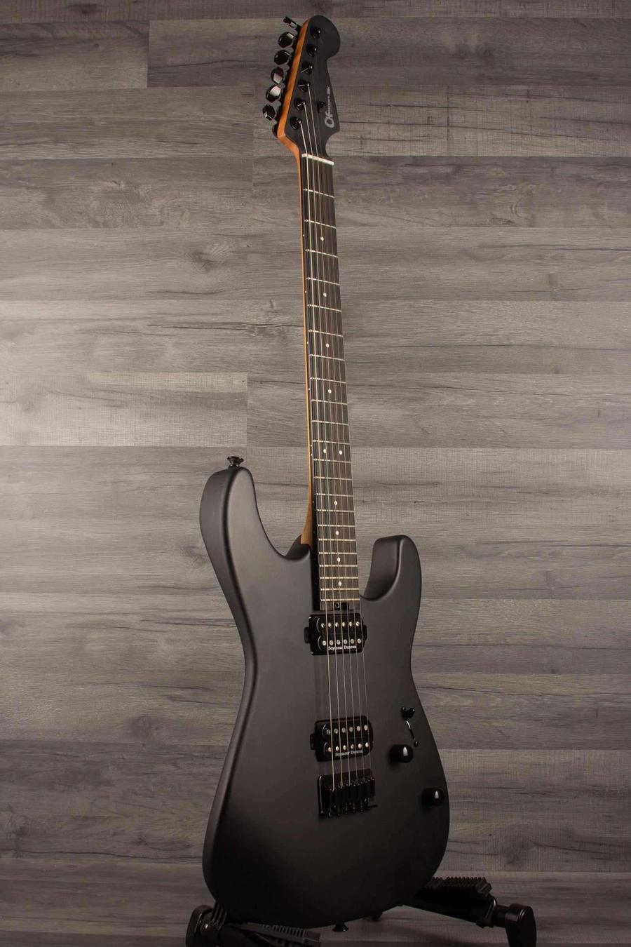USED - Charvel Pro Mod Plus SRS San Dimas 1 HH HT Scorched Earth Ebony Fingerboard - MusicStreet