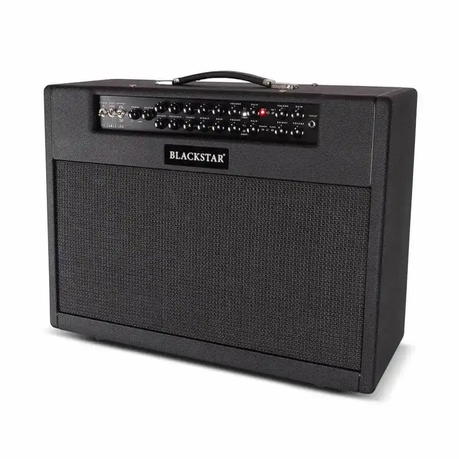 Blackstar Guitar Amplifier - St James 6L6 100W 212 Combo with sleek black finish and control panel.