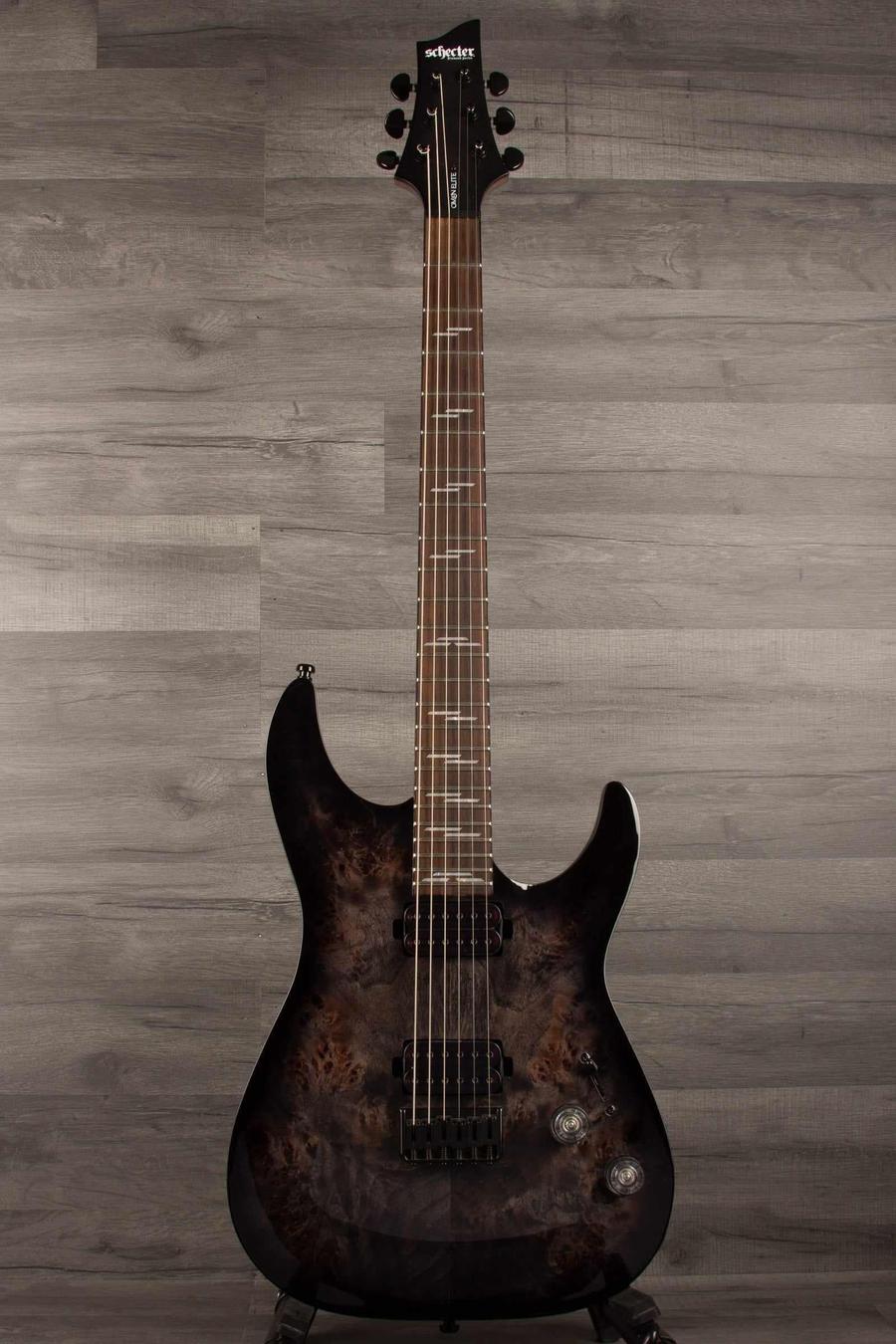 USED - Schecter Omen Elite - See through Black - MusicStreet