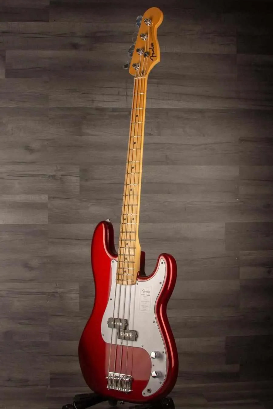Fender Standard P Bass, Candy Cola - MusicStreet