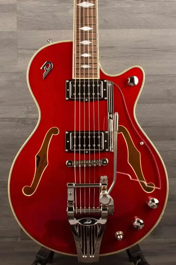 Duesenberg Starplayer TV Deluxe Electric Guitar - Crimson Red - MusicStreet