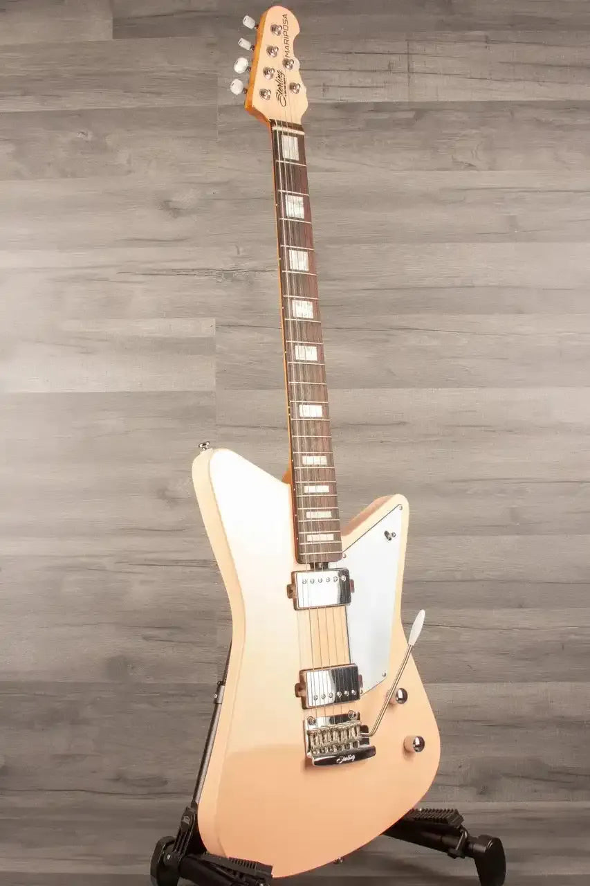USED - Sterling Mariposa, pink (import) with walnut neck - MusicStreet