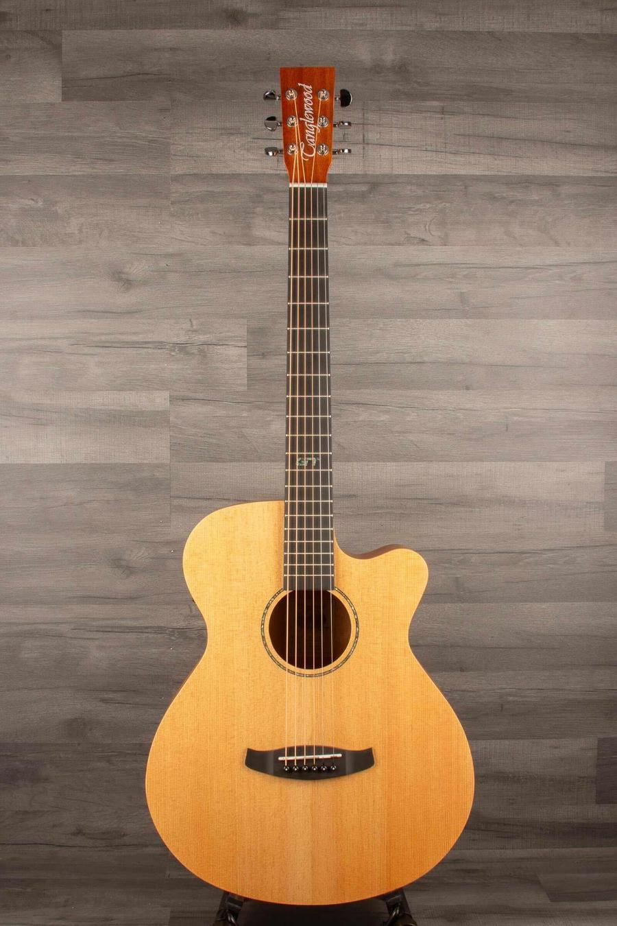 Tanglewood TRGT4CE Roadster GT Super Folk, Solid Top, incl case