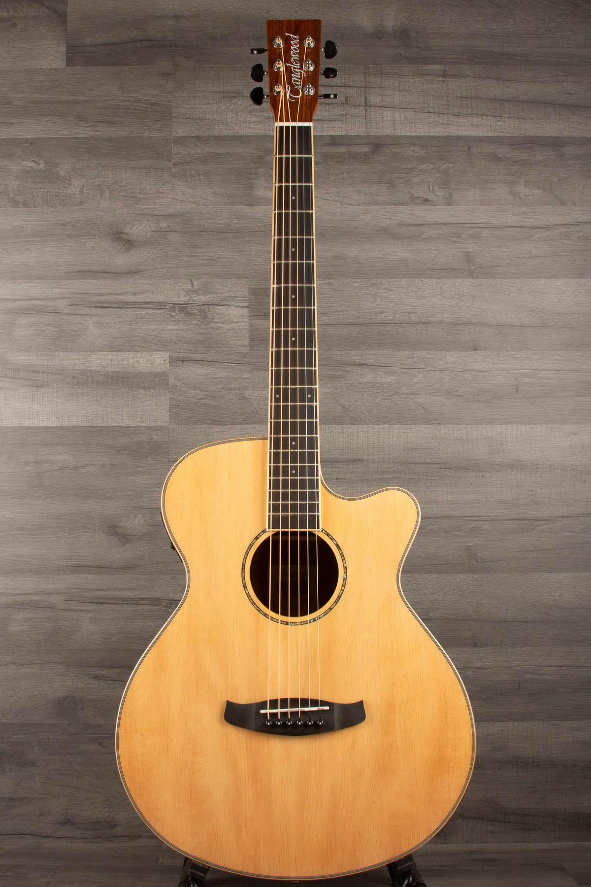 Tanglewood - TRX4CE Roadster Super Folk Electro Acoustic, Natural - MusicStreet