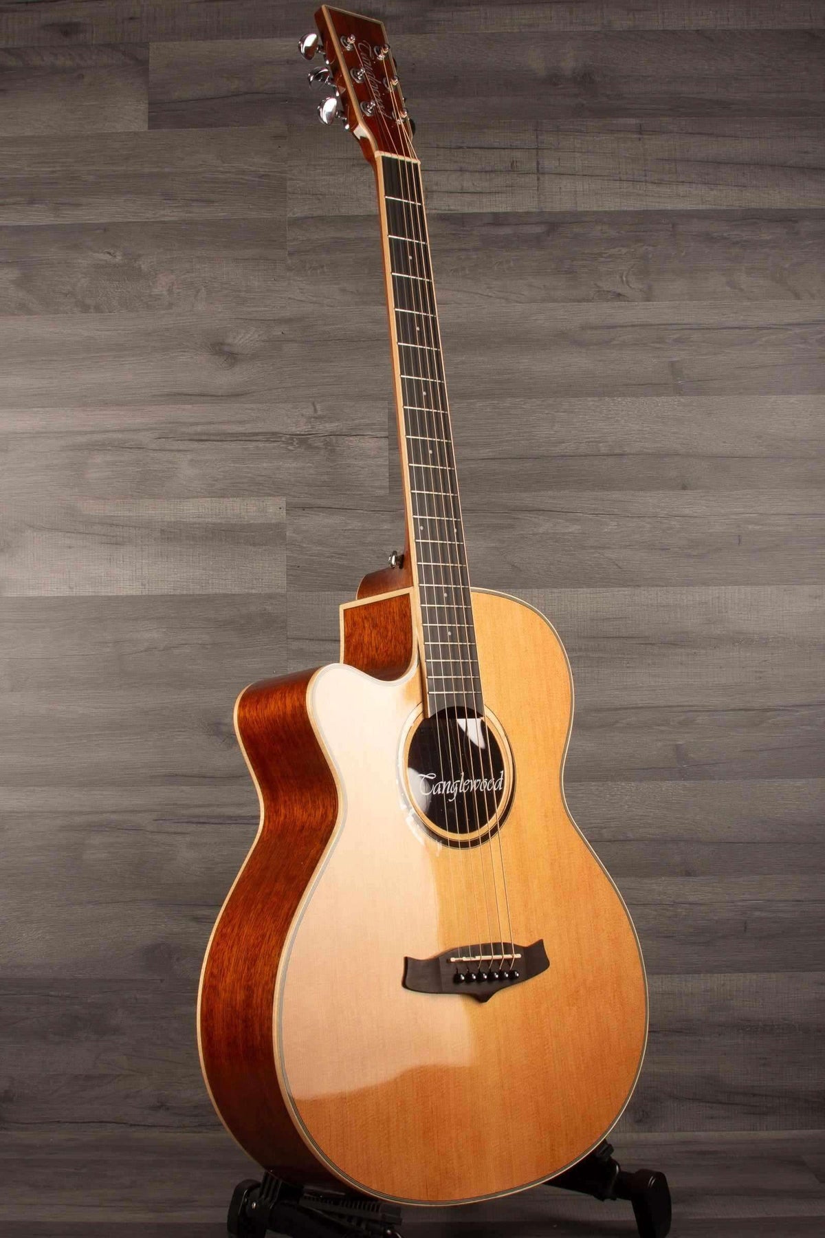 Tanglewood - TW4CENALH Winterleaf Super Folk Natural, Acoustic Guitar - Left handed - MusicStreet