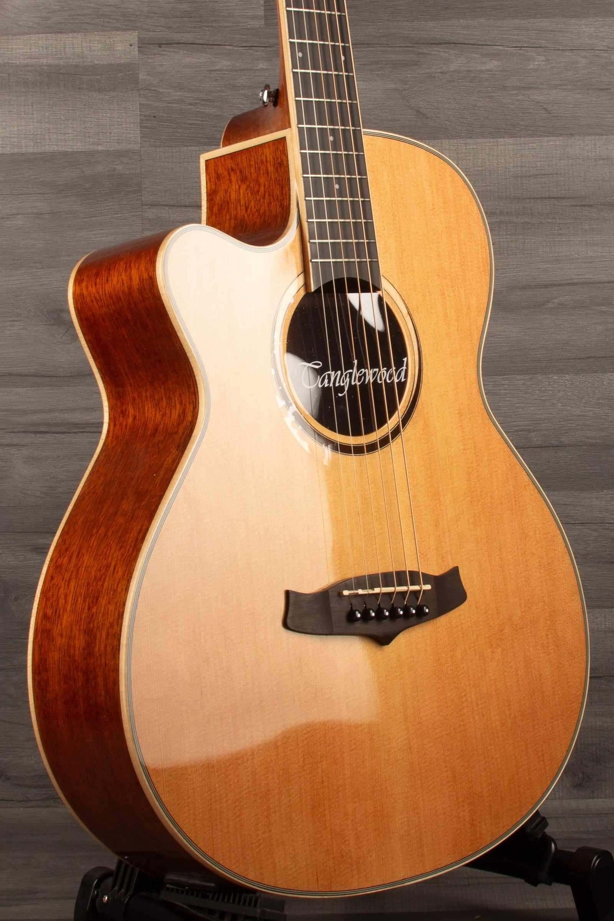 Tanglewood - TW4CENALH Winterleaf Super Folk Natural, Acoustic Guitar - Left handed - MusicStreet