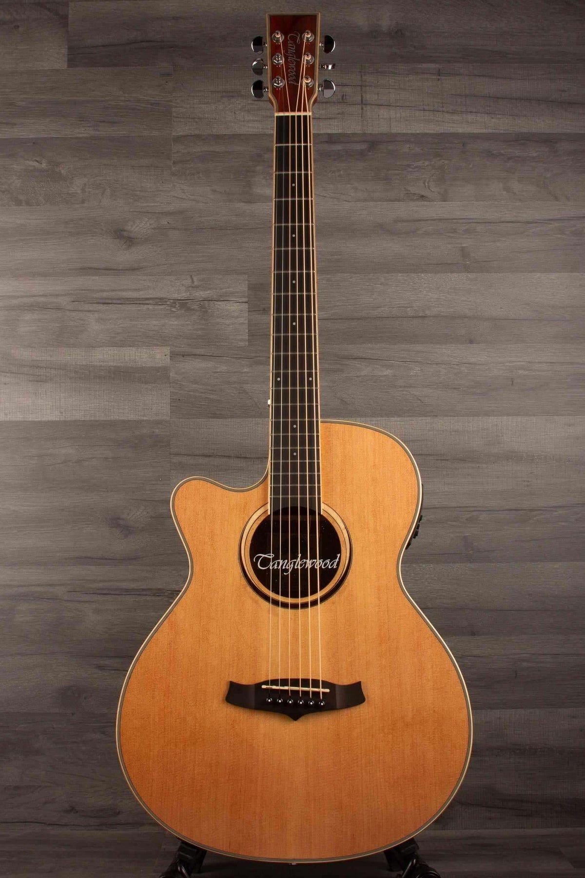 Tanglewood - TW4CENALH Winterleaf Super Folk Natural, Acoustic Guitar - Left handed - MusicStreet