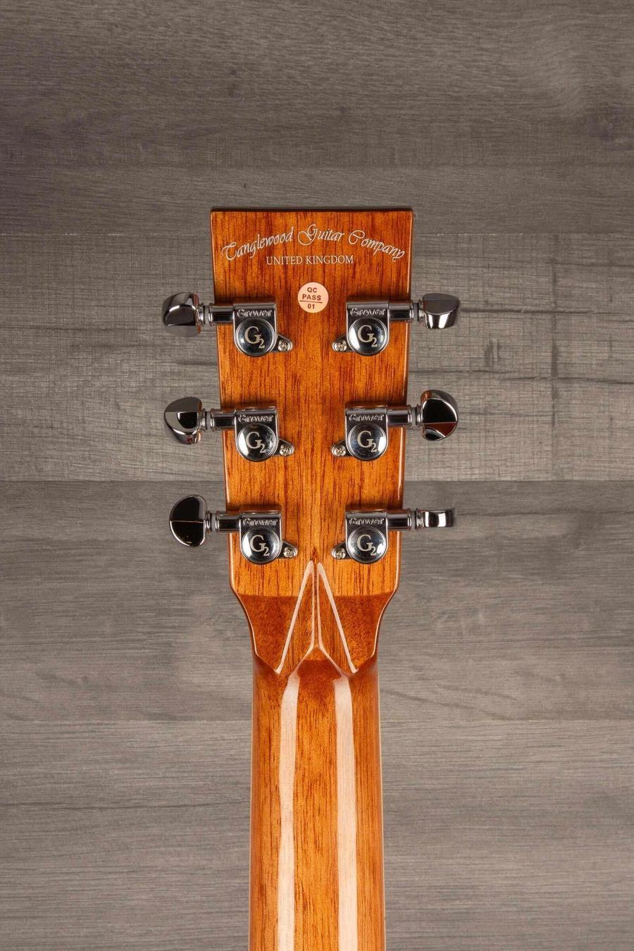 Tanglewood TW4CESB Winterleaf Super Folk Acoustic Guitar - Cherry Sunburst - MusicStreet