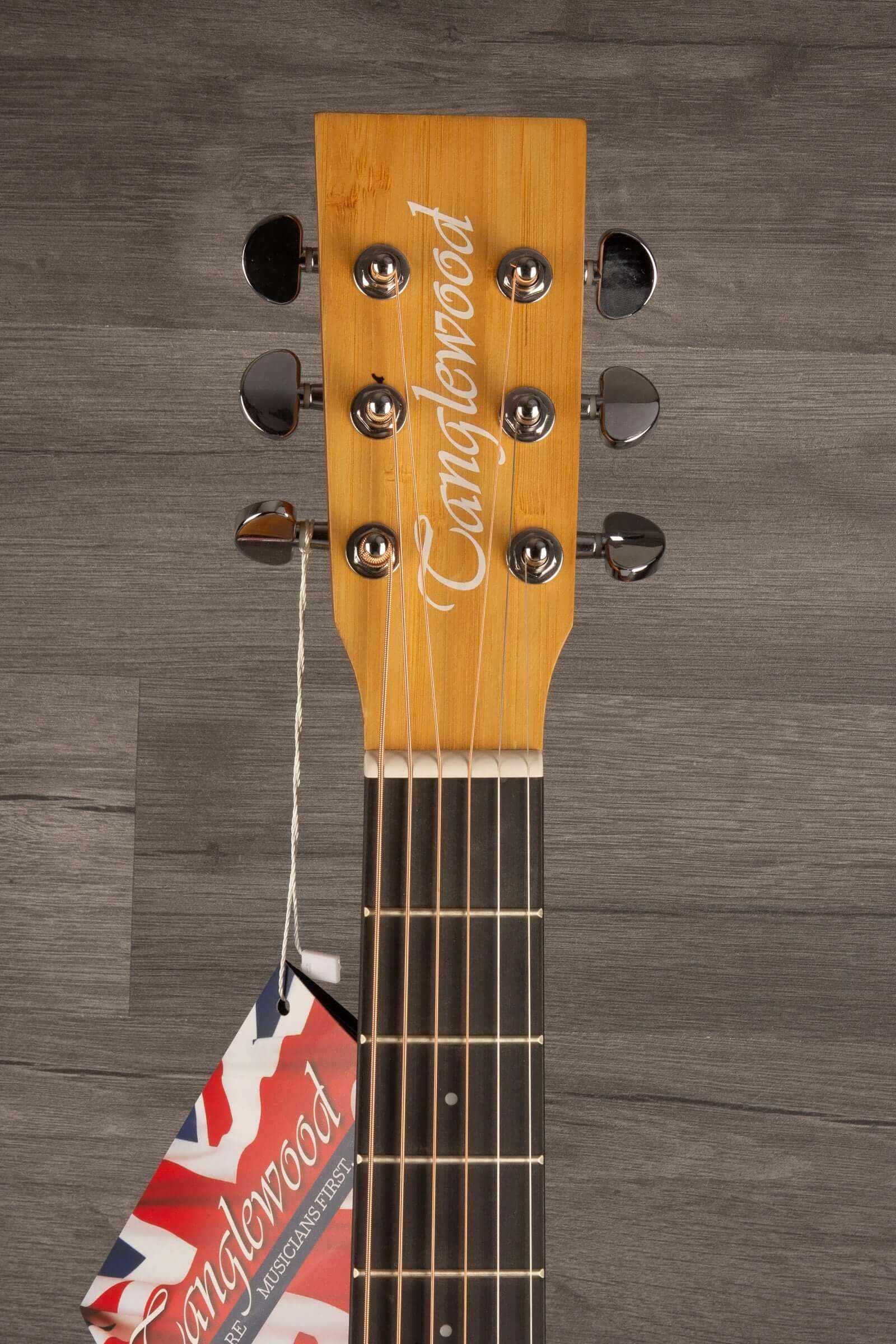 Tanglewood TWT18 Tiare Travel Acoustic, Natural Bamboo