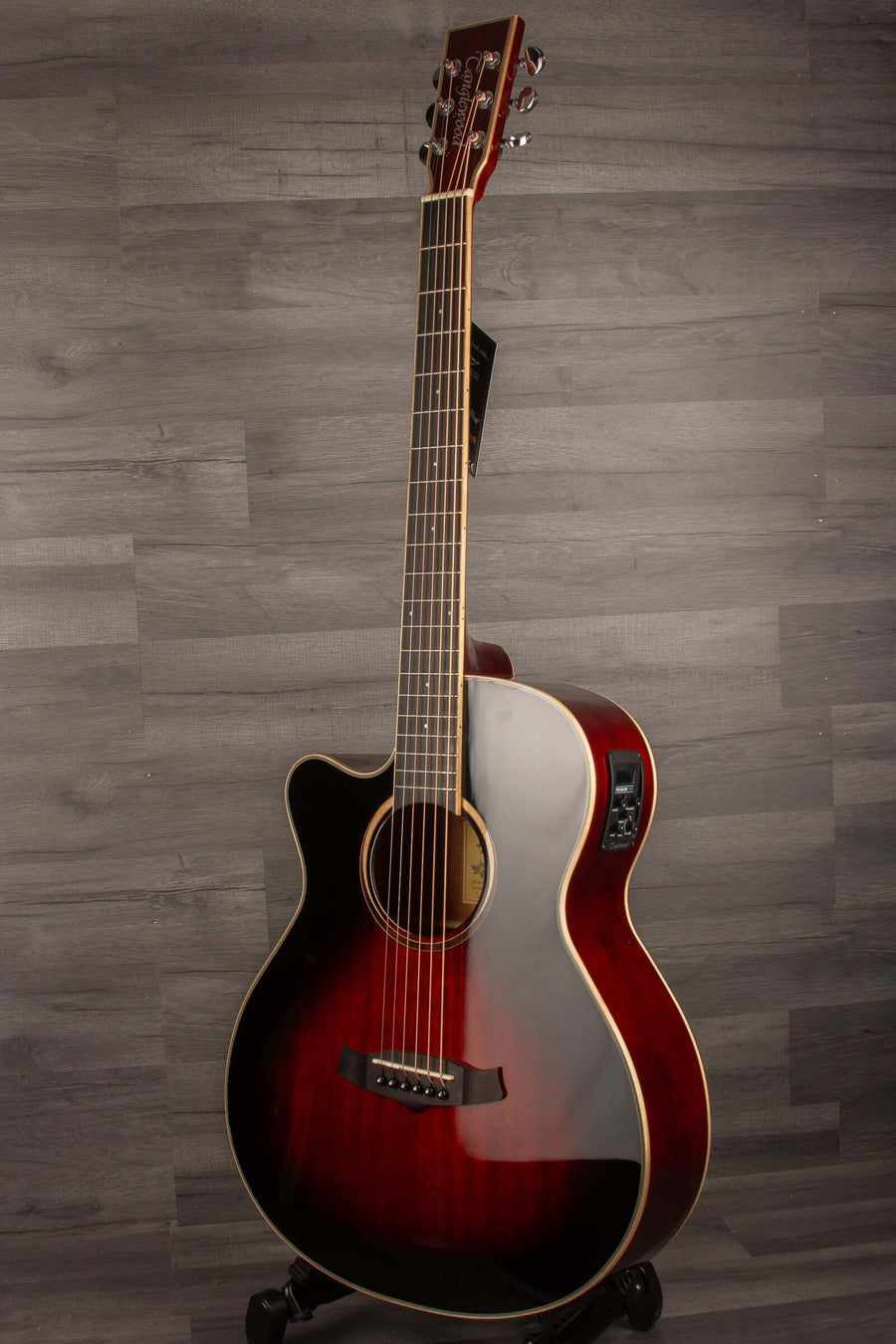 Tanglewood - TW4CEAVBLH Winterleaf Super Folk Autumn Vintage Burst, Acoustic Guitar