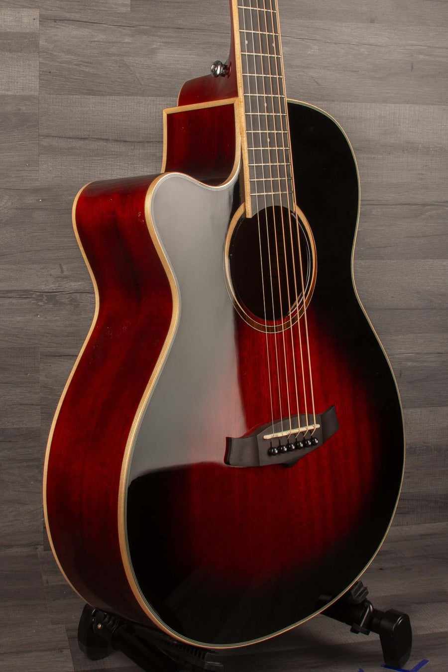 Tanglewood - TW4CEAVBLH Winterleaf Super Folk Autumn Vintage Burst, Acoustic Guitar