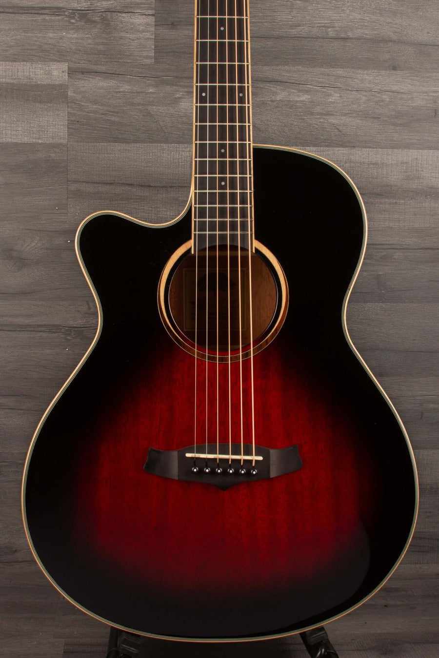 Tanglewood - TW4CEAVBLH Winterleaf Super Folk Autumn Vintage Burst, Acoustic Guitar