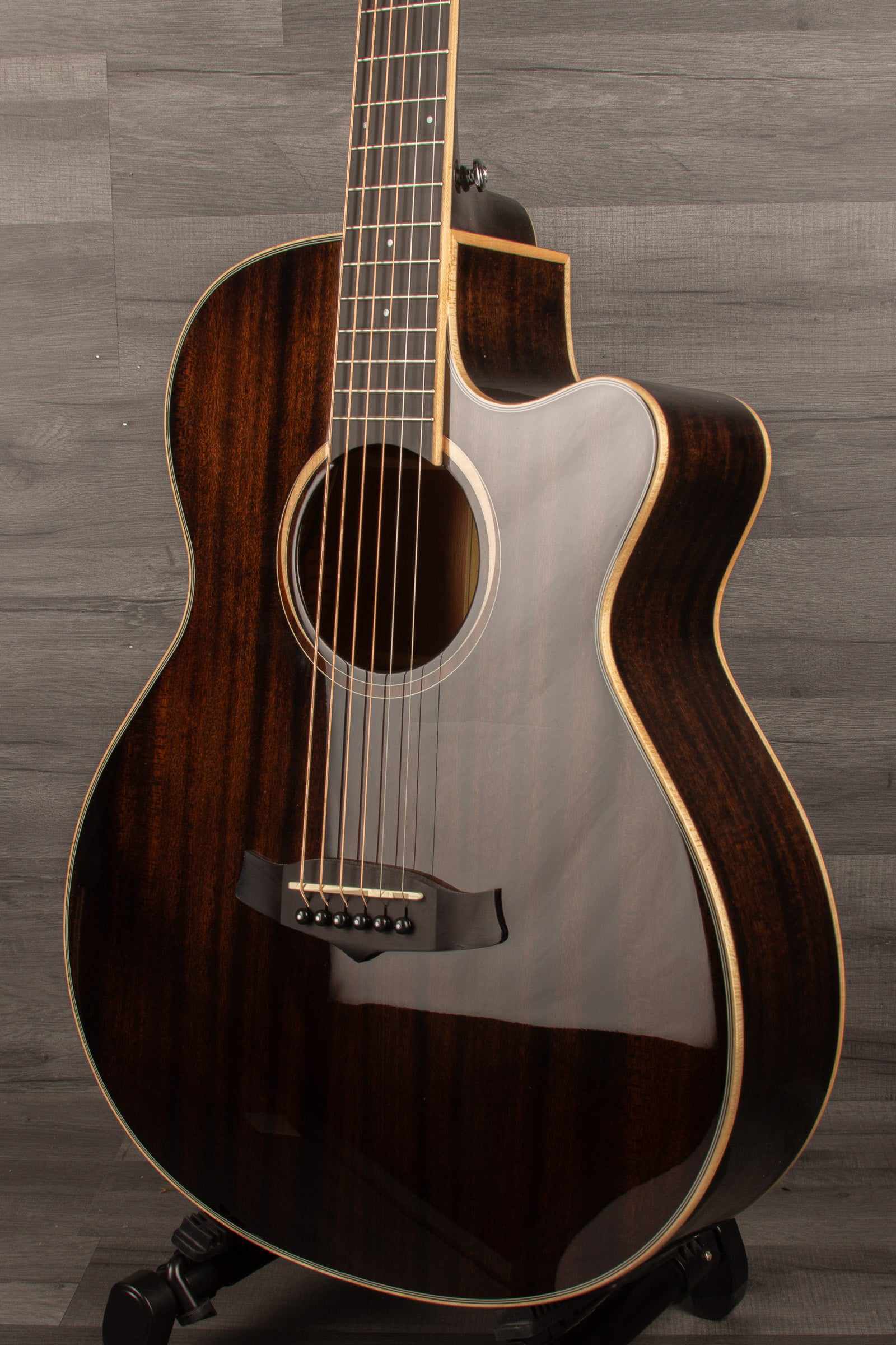 Tanglewood TW4CEBS Winterleaf Super Folk Acoustic Guitar - Black Shadow