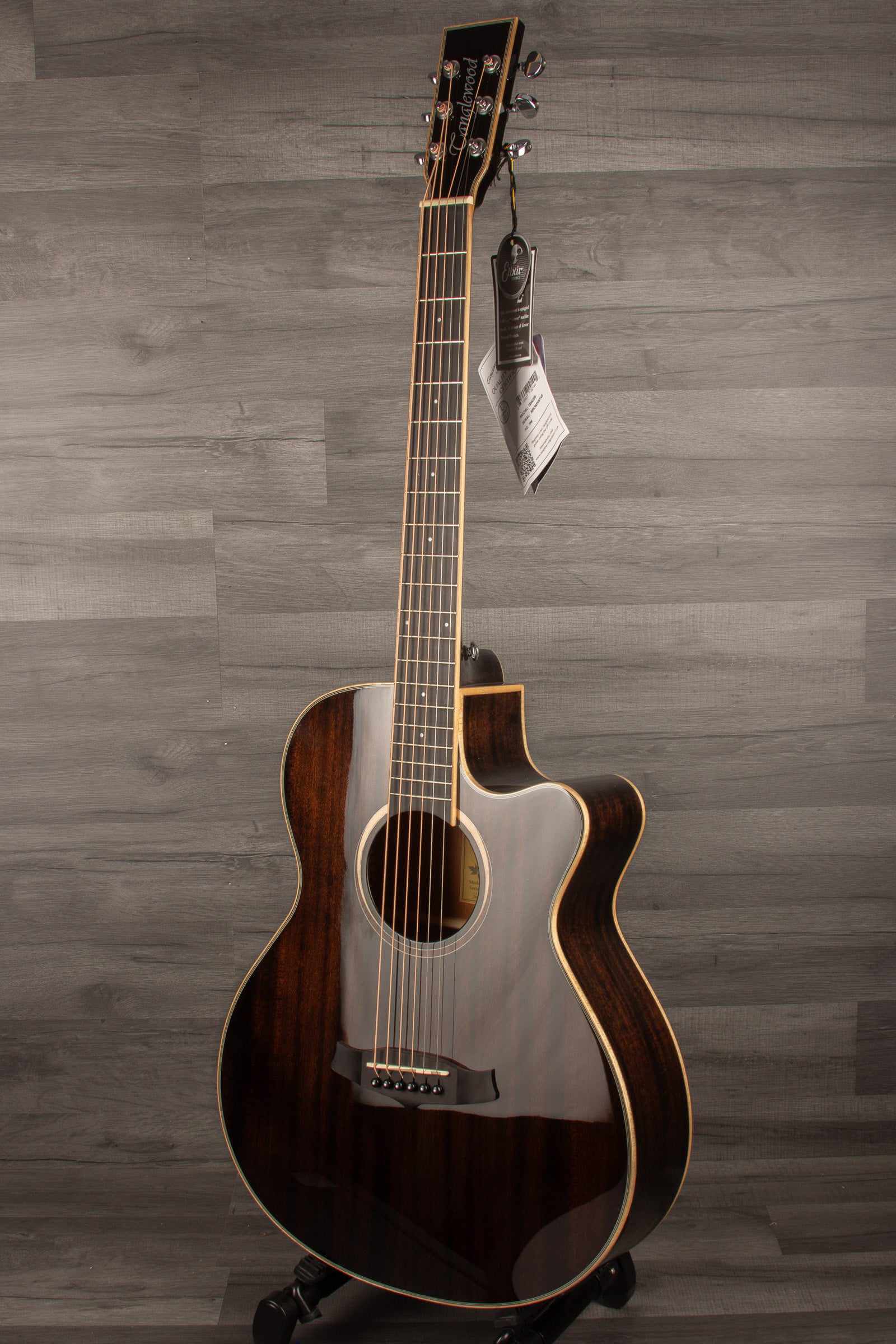 Tanglewood TW4CEBS Winterleaf Super Folk Acoustic Guitar - Black Shadow