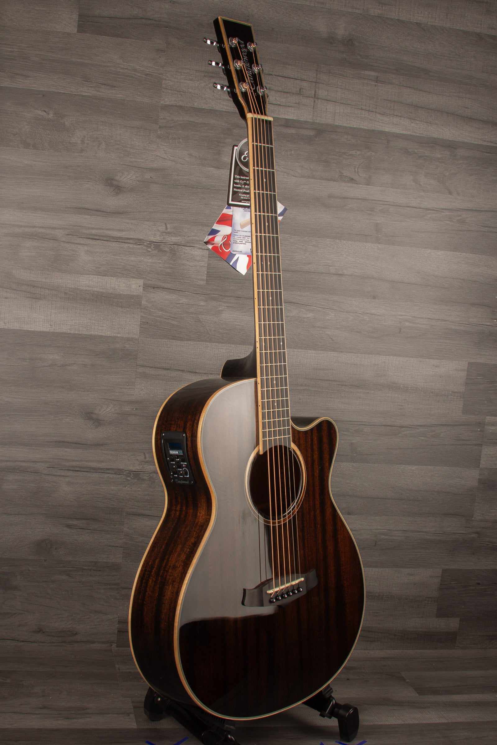 Tanglewood TW4CEBS Winterleaf Super Folk Acoustic Guitar - Black Shadow