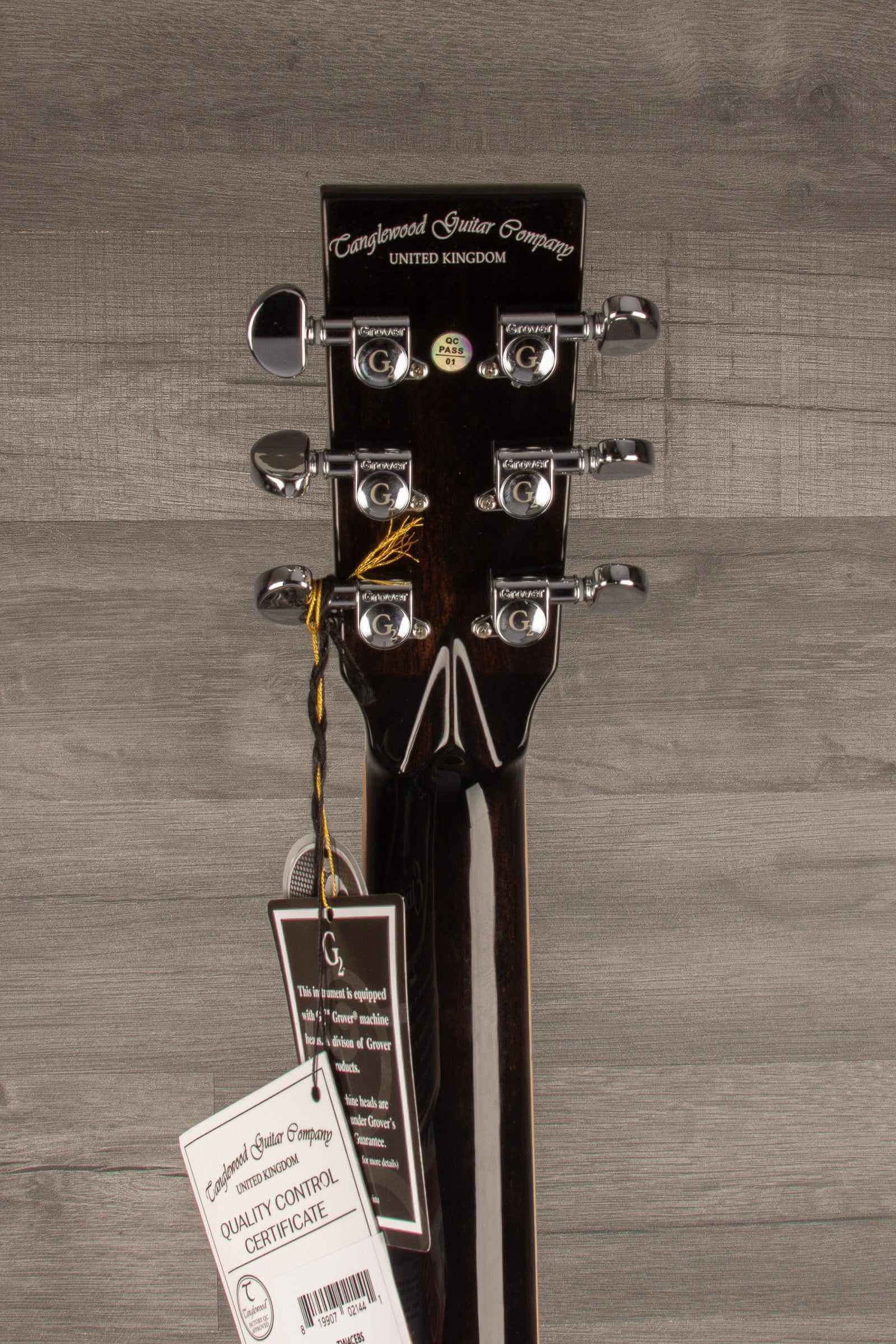 Tanglewood TW4CEBS Winterleaf Super Folk Acoustic Guitar - Black Shadow