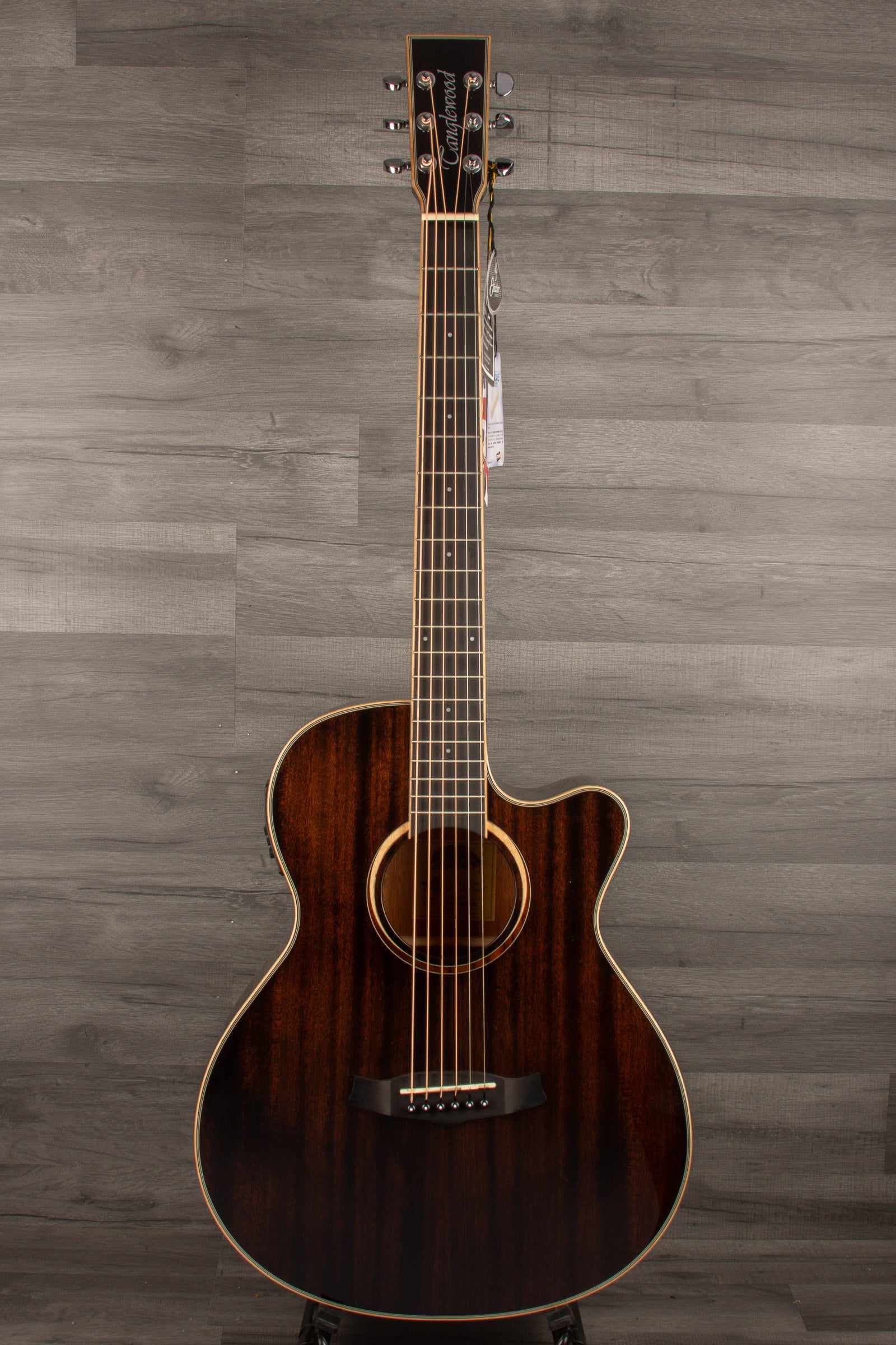 Tanglewood TW4CEBS Winterleaf Super Folk Acoustic Guitar - Black Shadow