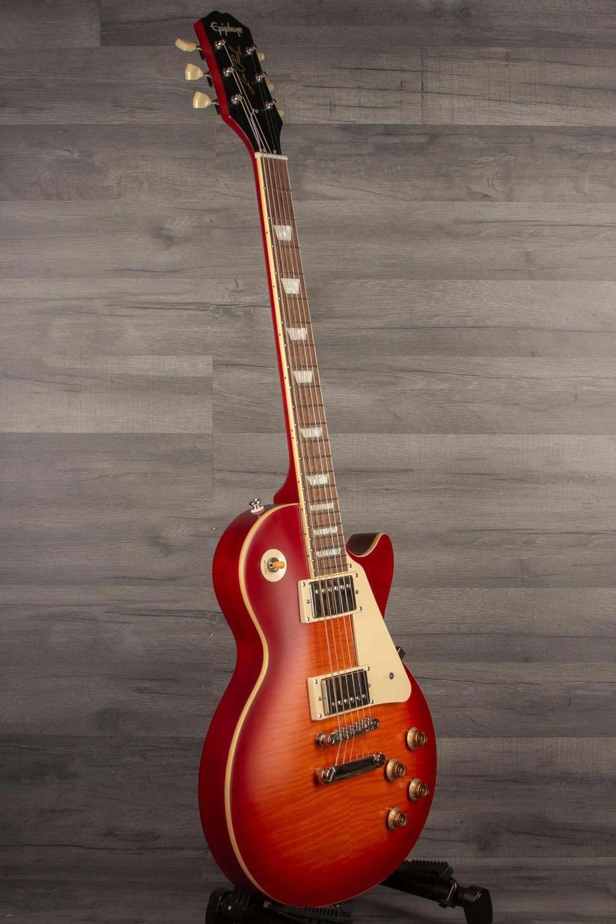 USED - Epiphone 1959 Les Paul Standard Outfit - Aged Dark Cherry Burst - inc hard case - MusicStreet