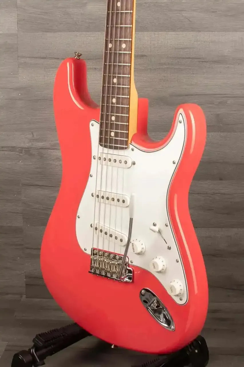 USED 2022 Fender Custom Shop '59 NOS Stratocaster Electric Guitar - Faded Fiesta Red