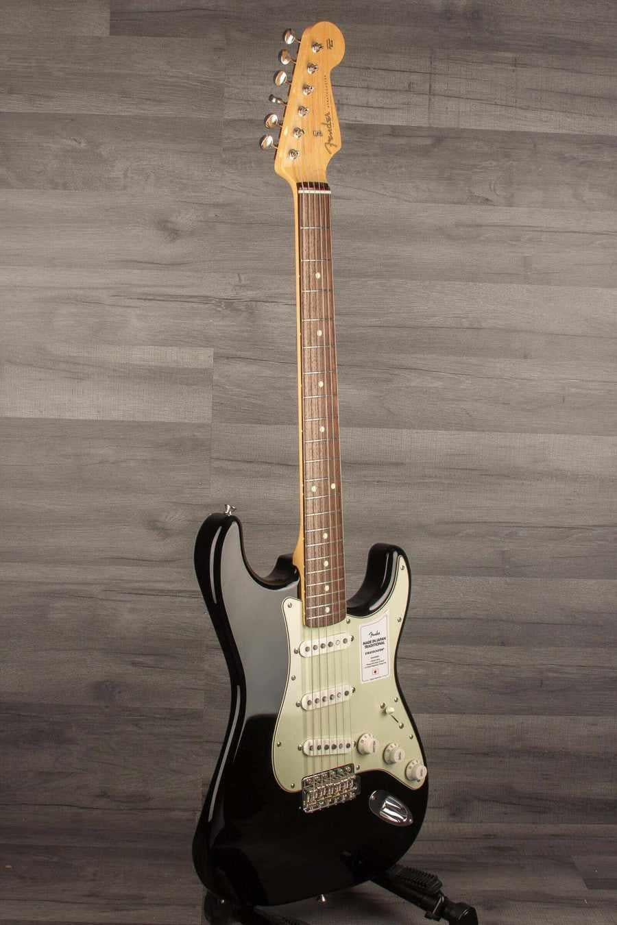 USED - Fender Made in Japan Traditional 60's Stratocaster - Black RW