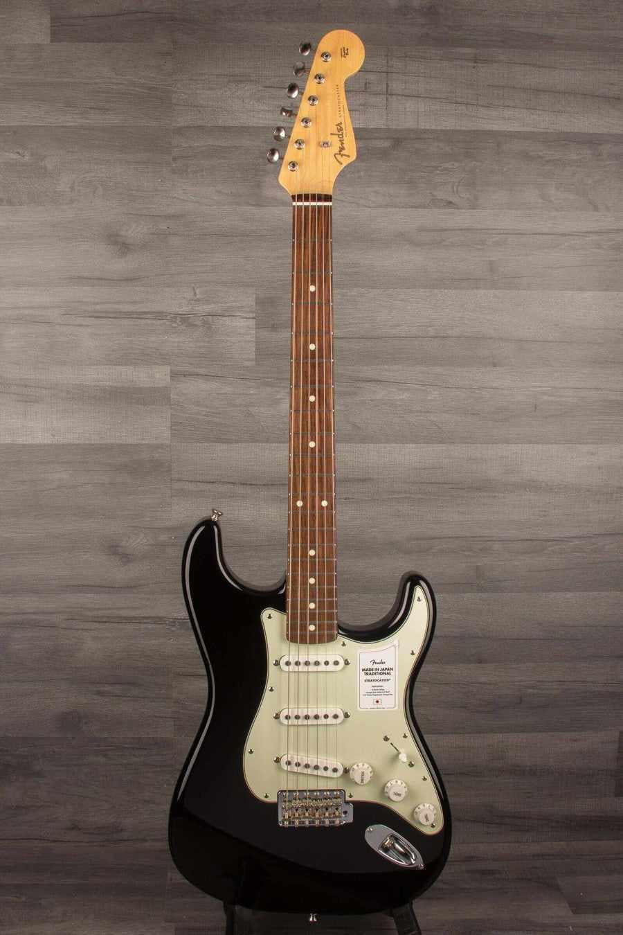 USED - Fender Made in Japan Traditional 60's Stratocaster - Black RW