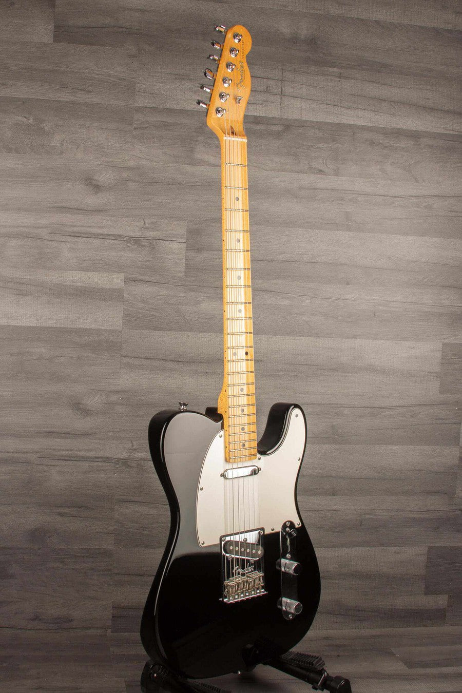 USED 2014 Fender American Standard Telecaster Electric Guitar - Black (Includes Hard Case)
