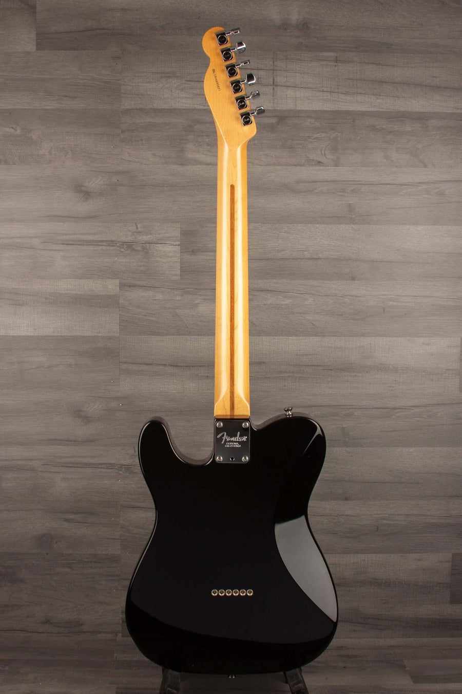 USED 2014 Fender American Standard Telecaster Electric Guitar - Black (Includes Hard Case)