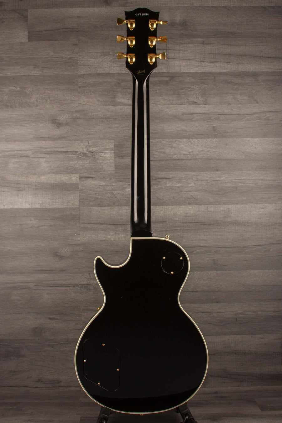 USED - Gibson Les Paul Custom Electric Guitar Black - 2007