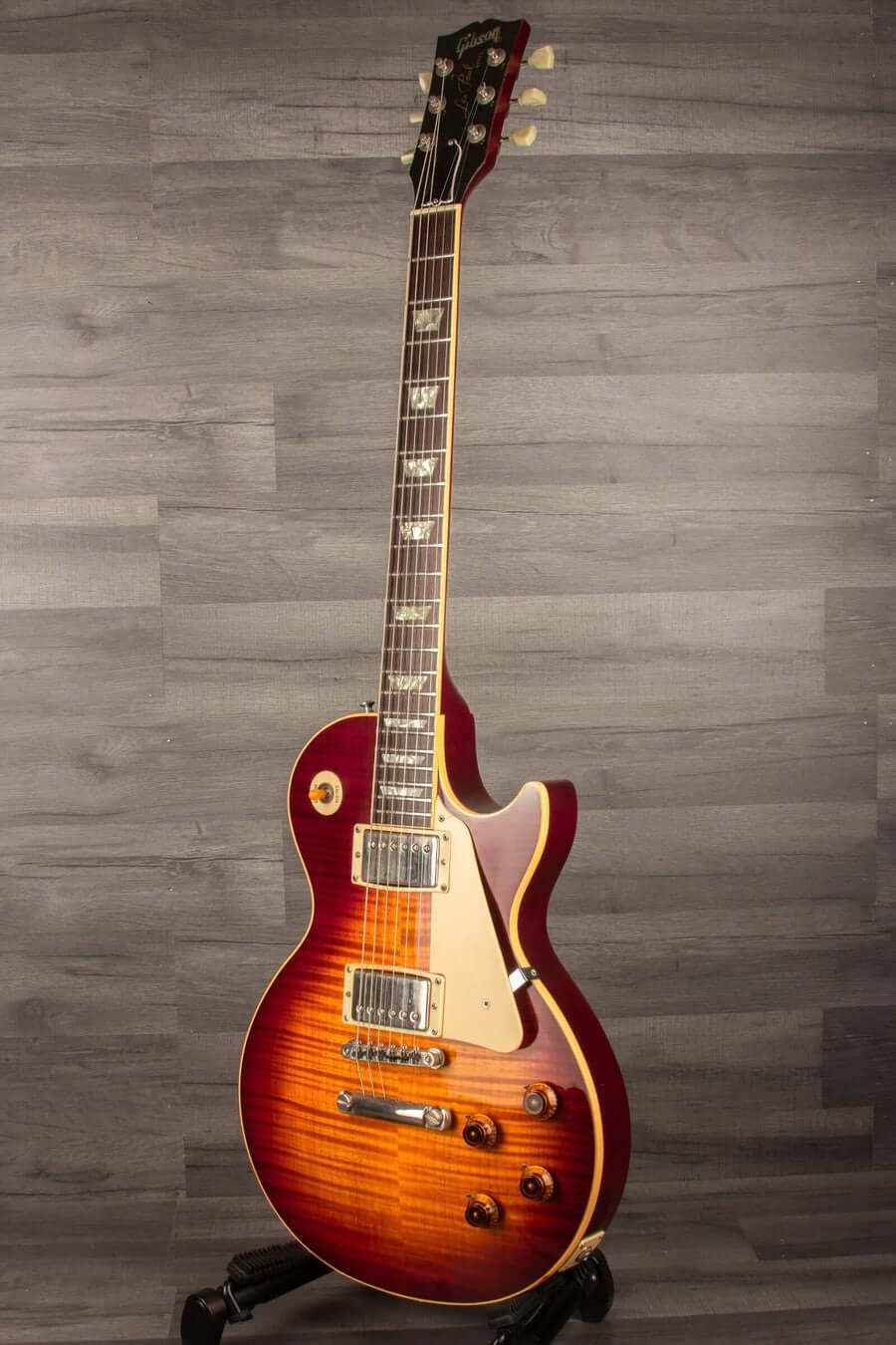 USED - Gibson Les Paul Pre-Historic 1959 Flametop Reissue Electric Guitar - 1986