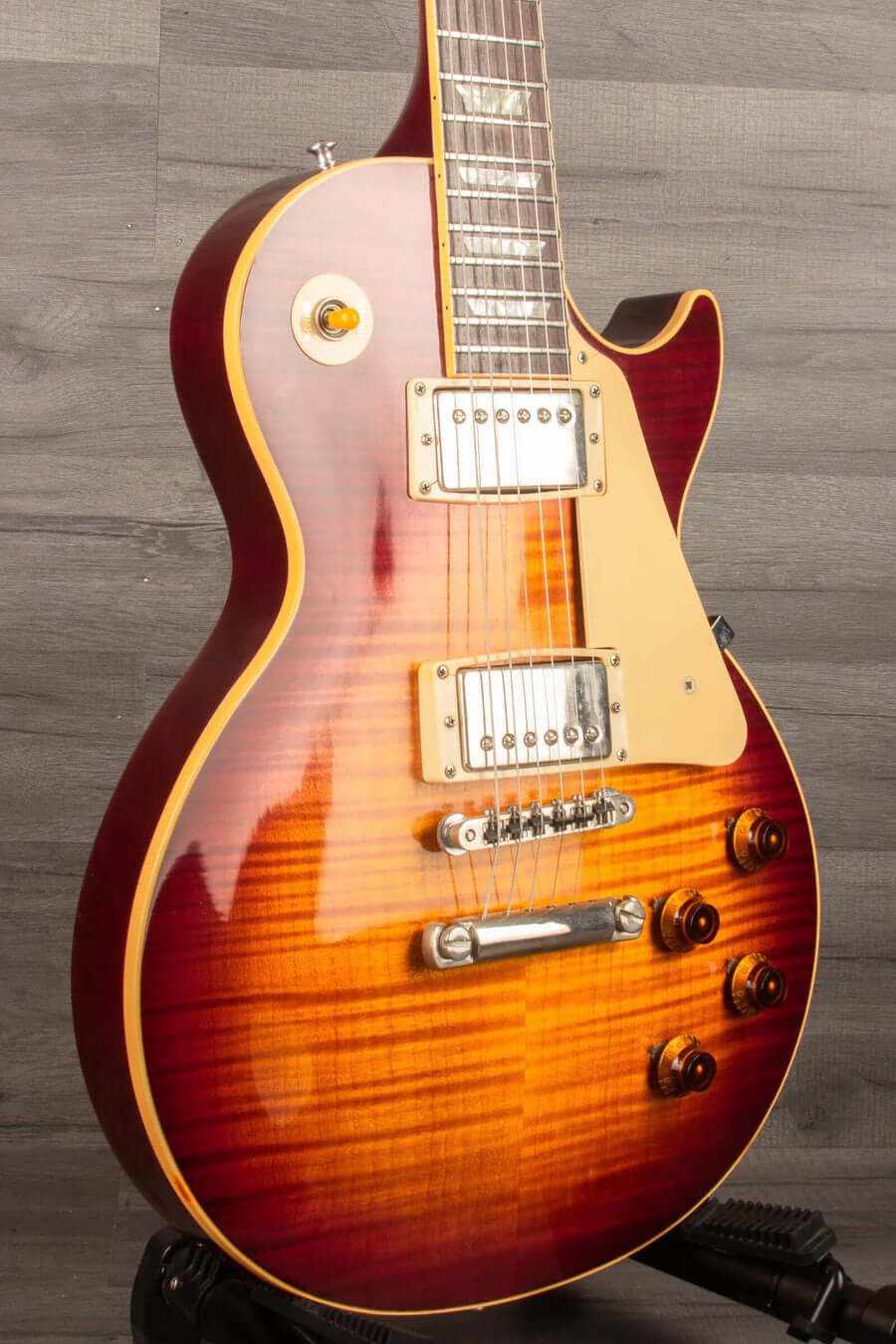 USED - Gibson Les Paul Pre-Historic 1959 Flametop Reissue Electric Guitar - 1986